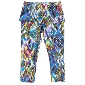 Like New KiraGrace Skirted Dancer Capri Leggings Size Medium